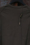 BORIS BIDJAN SABERI Long Sleeve T-Shirt AW22 LS1.2 RF FTN00001+FTJ00001 Gray PBBS23 5